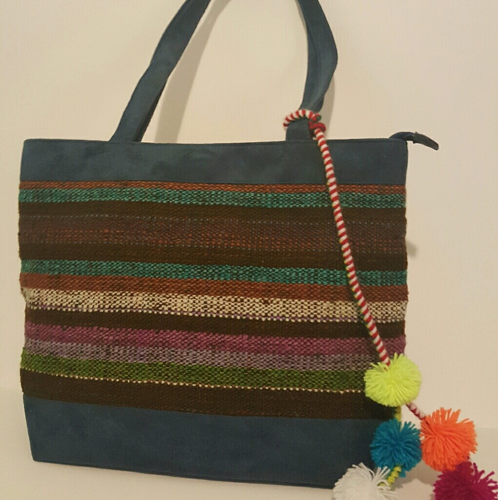 Custom Imported Peruvian leather purse