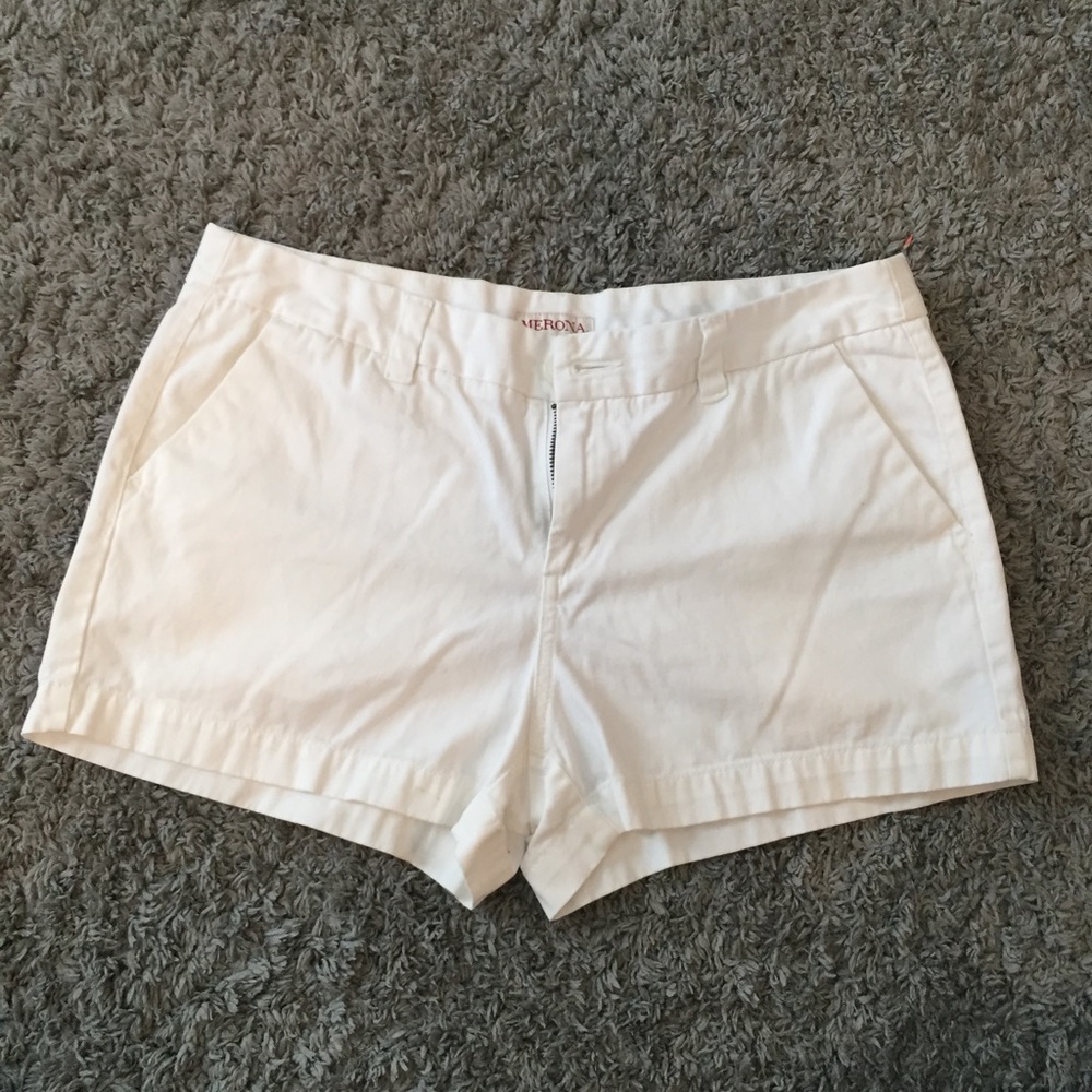 White shorts