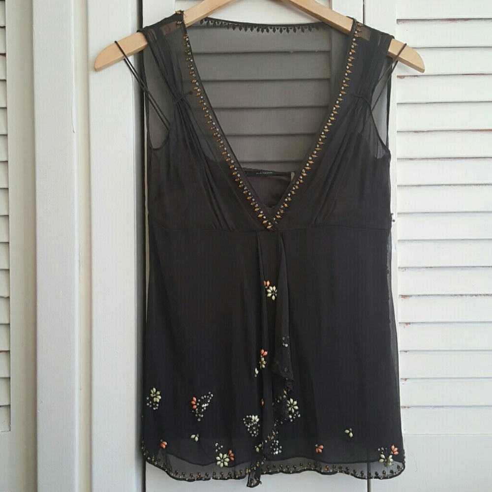 Elie Tahari 100% silk camisole