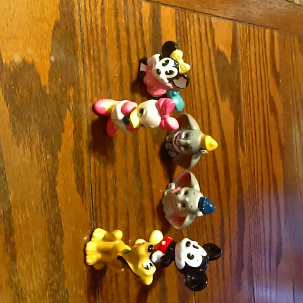1970s 3 inch Disney Figurines