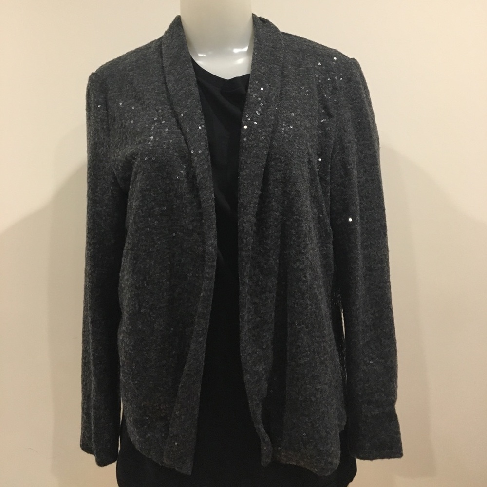 Zara Basics Sequin Cardigan/Blazer