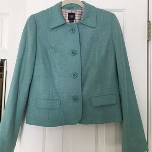 Gap 2 piece pastel wool suit..Sz-M.Never worn