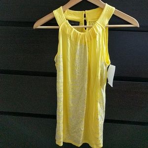 Yellow tank