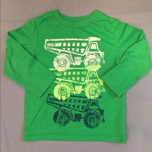 babyGap Green Dump Truck shirt