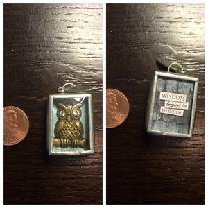 Jewel Kade owl wisdom charm