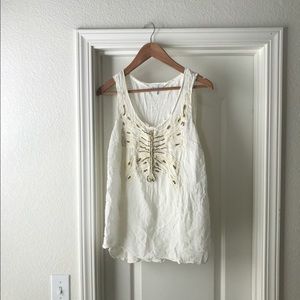 Pea in the Pod Flowy Maternity Tank