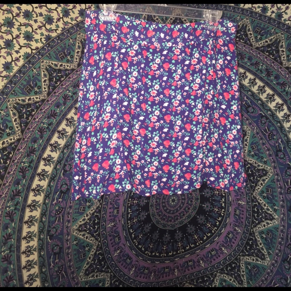 Floral skirt