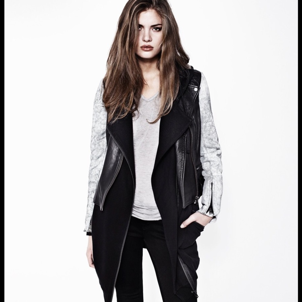 All Saints Leather Jacket