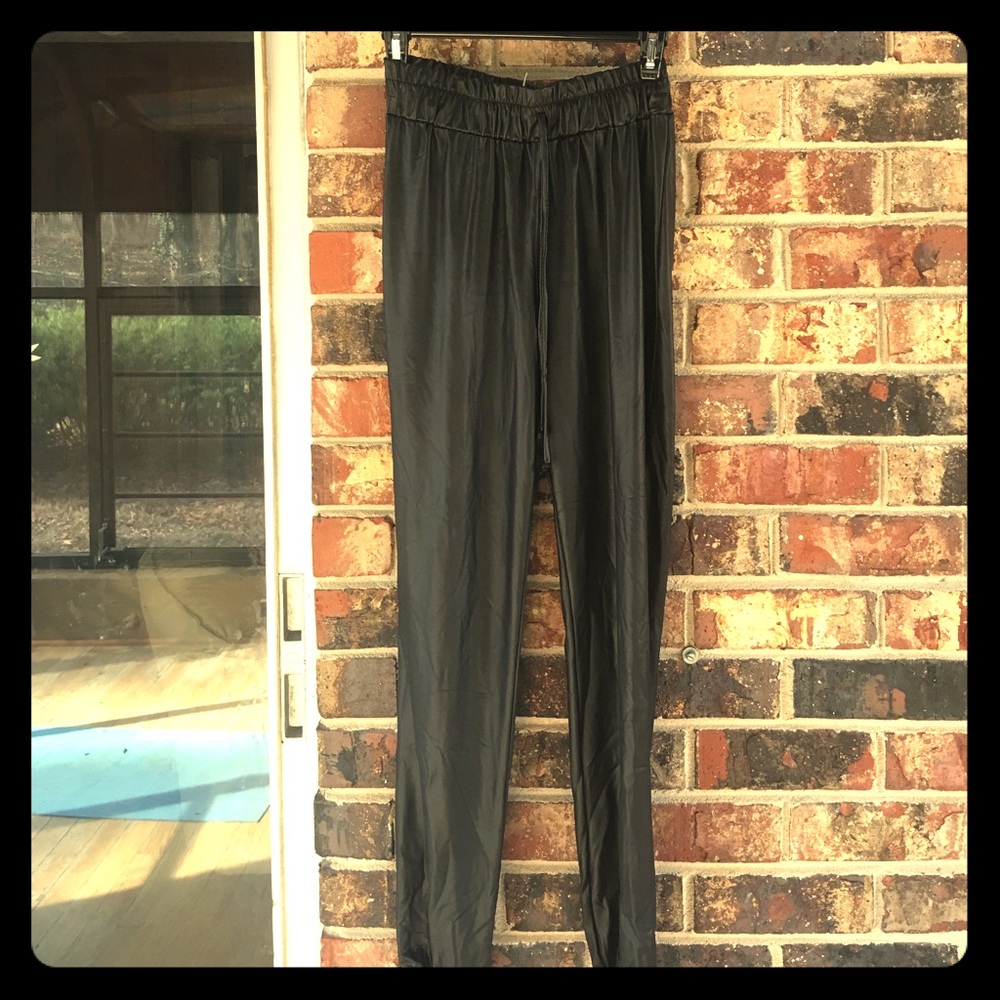 Black joggers