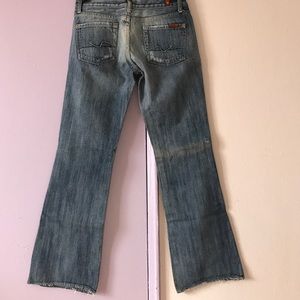 7 for all mankind flare jeans