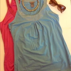 Lot of 2 Ann Taylor Tank Tops - Size Small