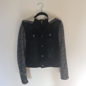 Free People size small dark wash jean jacket