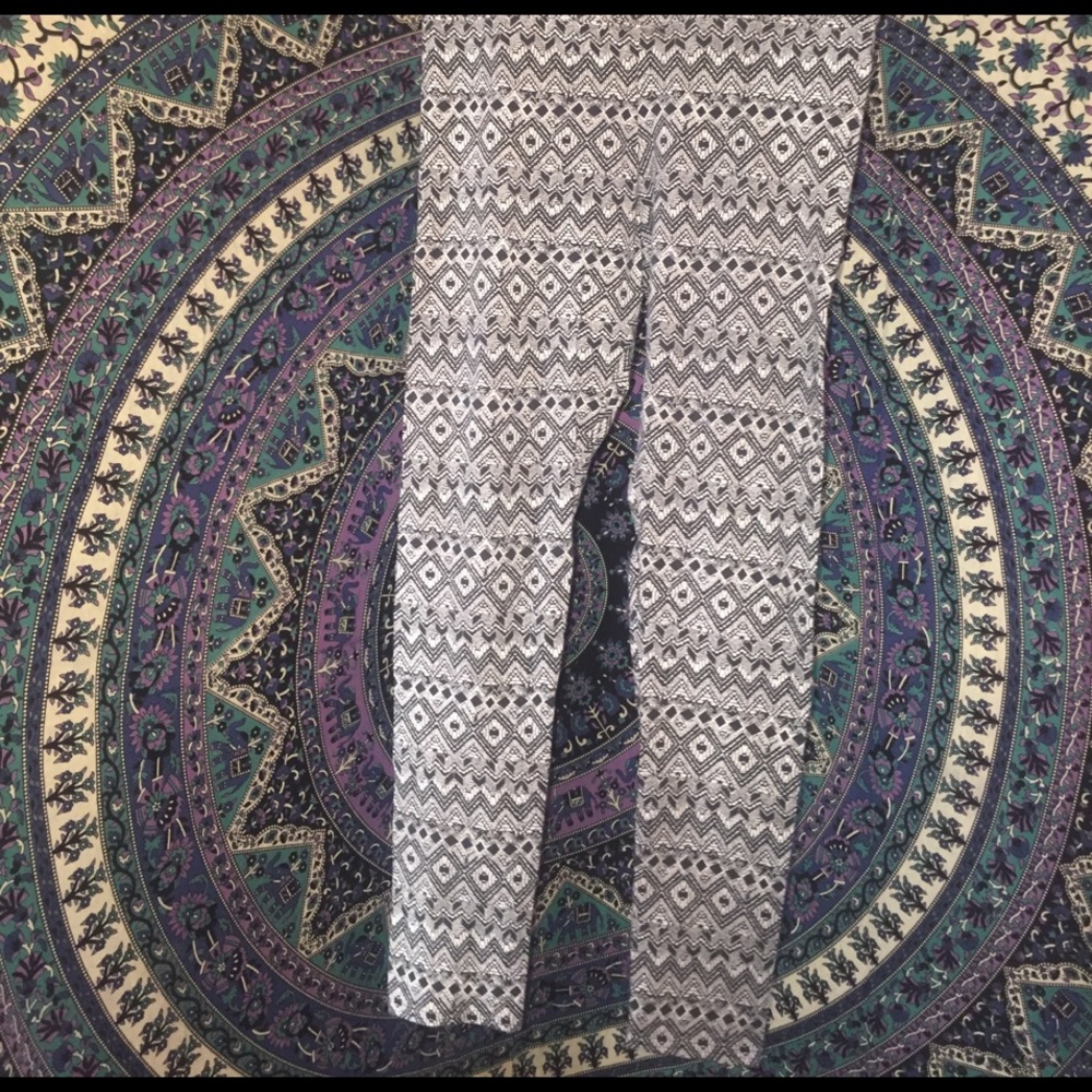 American eagle patterned leggings