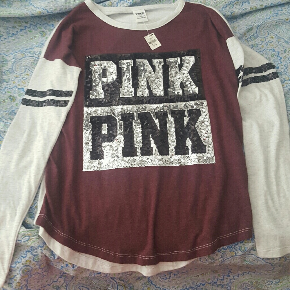 Victorias Secret Pink bling longsleeve