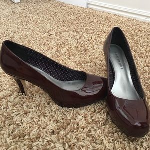 Maroon heels
