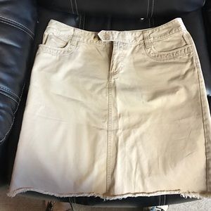 Old Navy sz 8 Kahki skirt