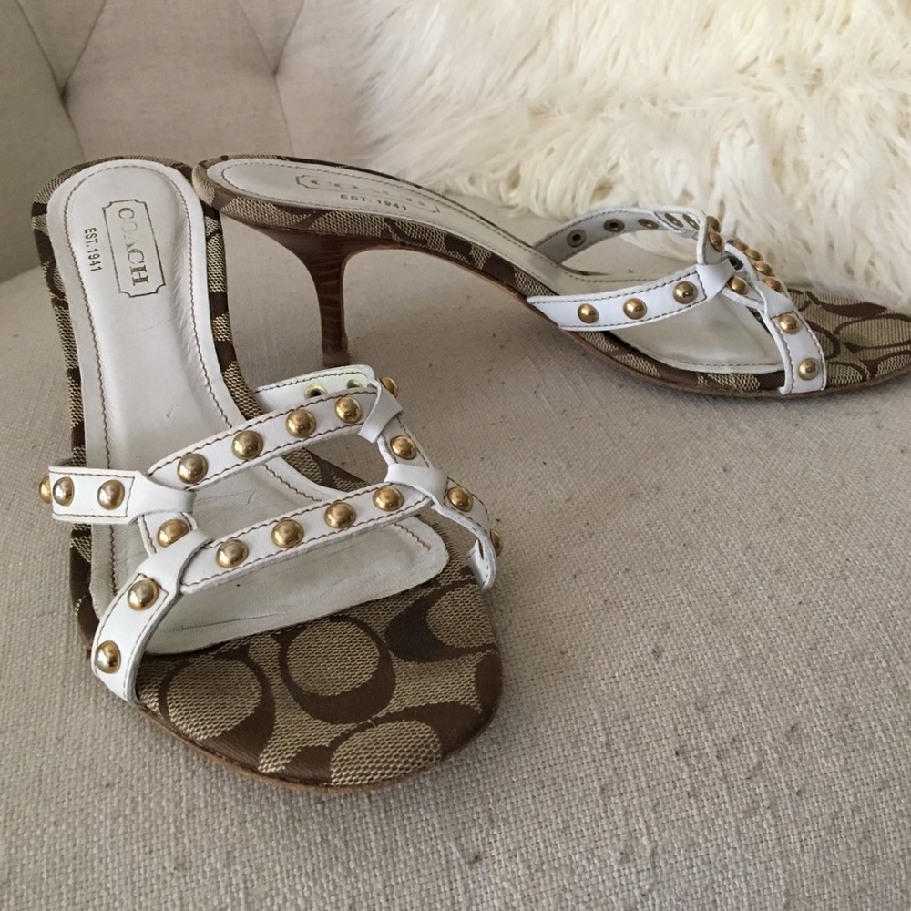 Coach Kitten Heel Slip-On