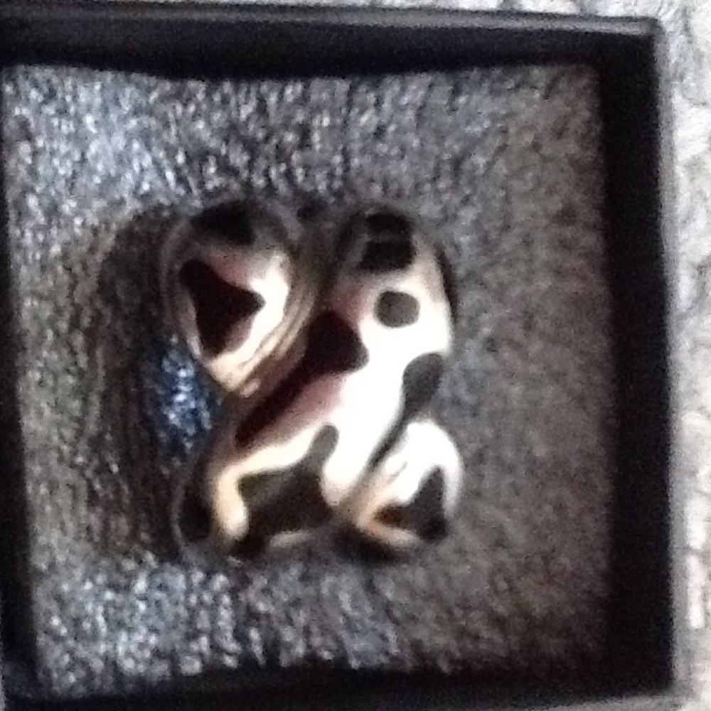 Size 8 Statement Sterling Silver Ring - image 3