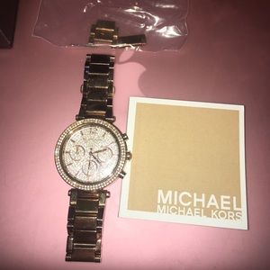 Micheal Kors Rose Gold watch
