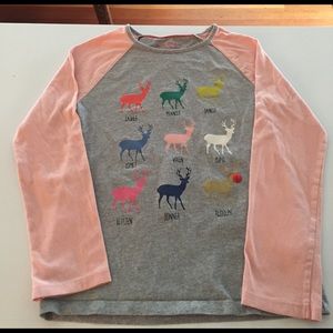 Mini Boden Long Sleeve Tee, size 9-10