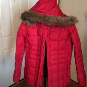 Tommy Hillfiger bubble jacket.