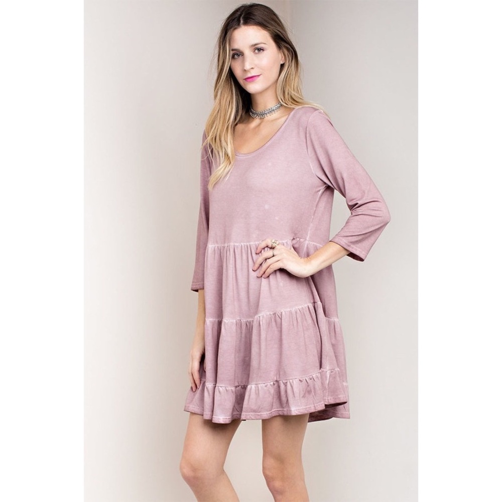 ๐ One medium left! ANGELES Mini Dress - Picture 2 of 2