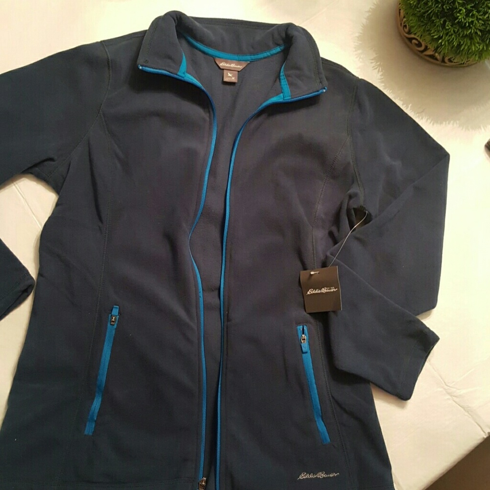 Fleece zip Eddie Bauer jacket