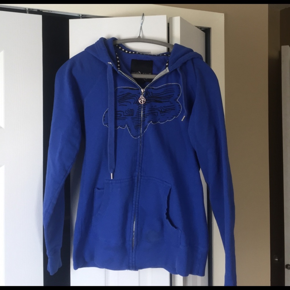 Fox zipper hoodie
