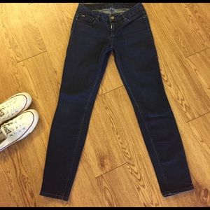 Joe's Jeans Ankle Chealsea dark denim jeans
