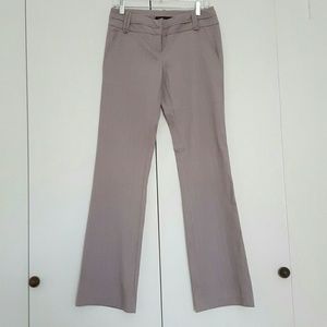 The Limited Exact Stretch Gray Pinstripe Pants