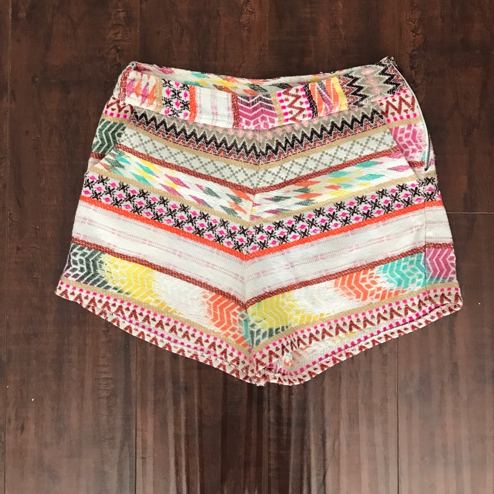 Multicolored summer shorts