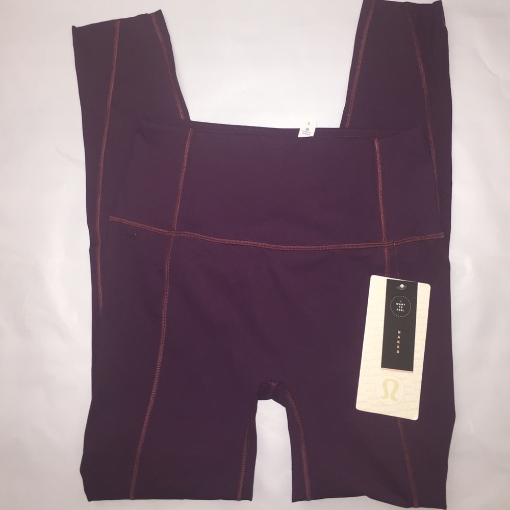 New lululemon like nothing 7/8 tight naked plum
