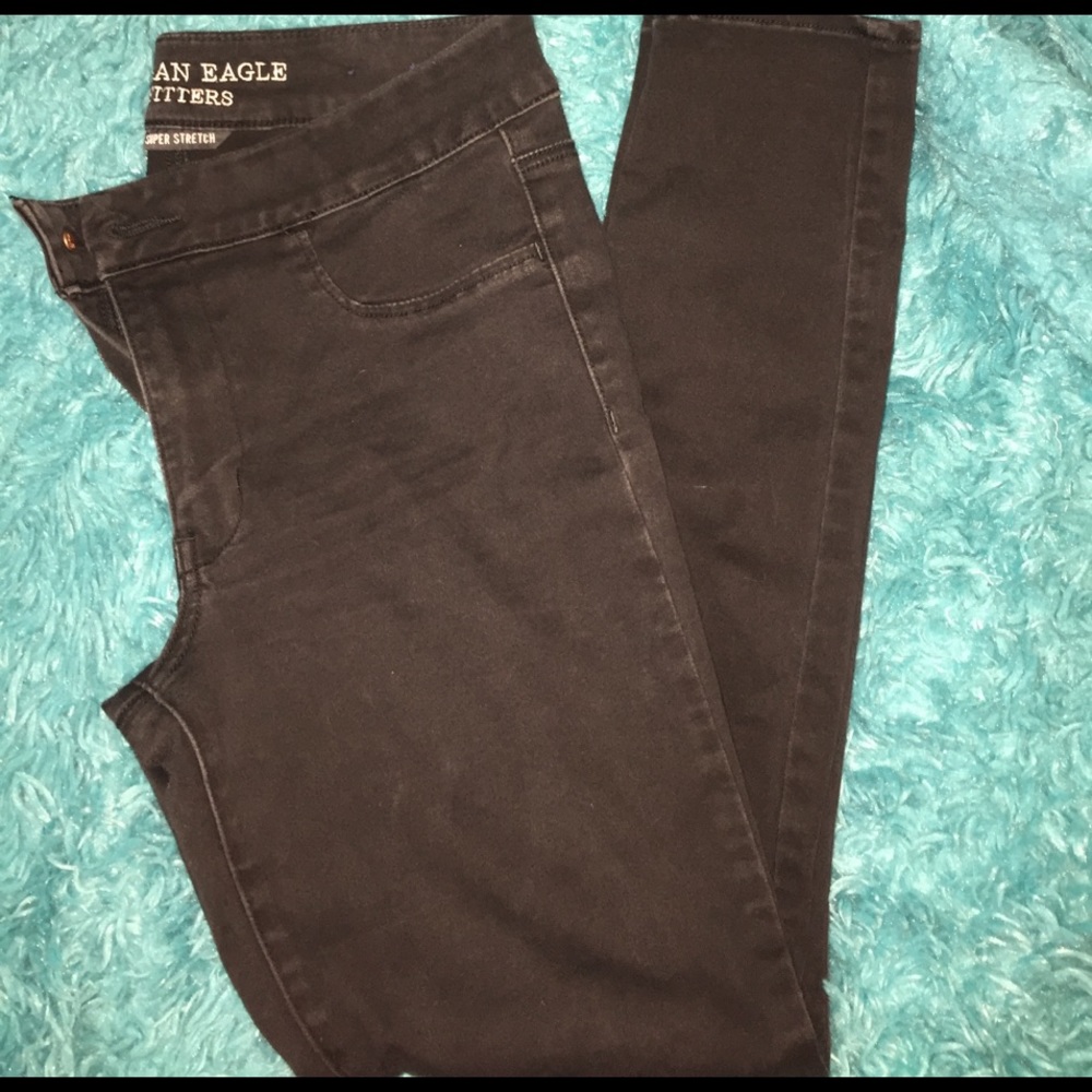 Black American Eagle Jeggings