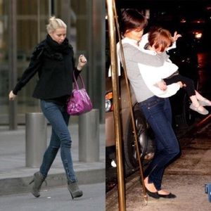 J Brand The Deal ankle zip skinny jeans, 31