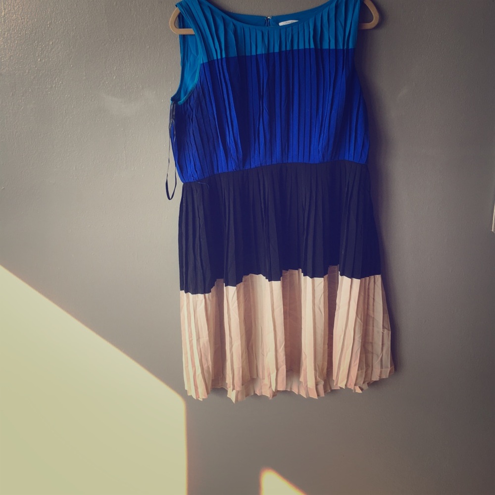 Calvin Klein multi color dress