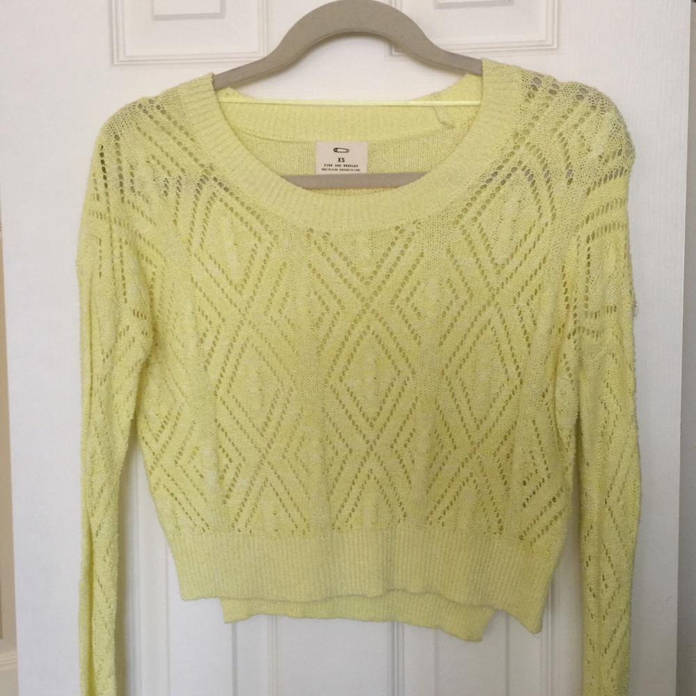 Pins & Needles Cropped Knit