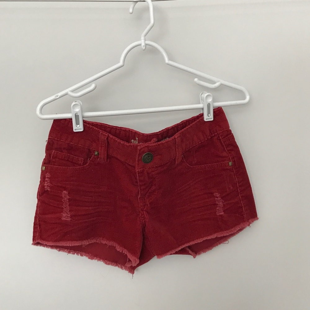 Velvet shorts