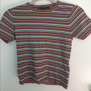 BRANDY MELVILLE // strip tee