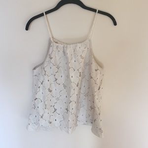 Size small anthropologie white tank blouse