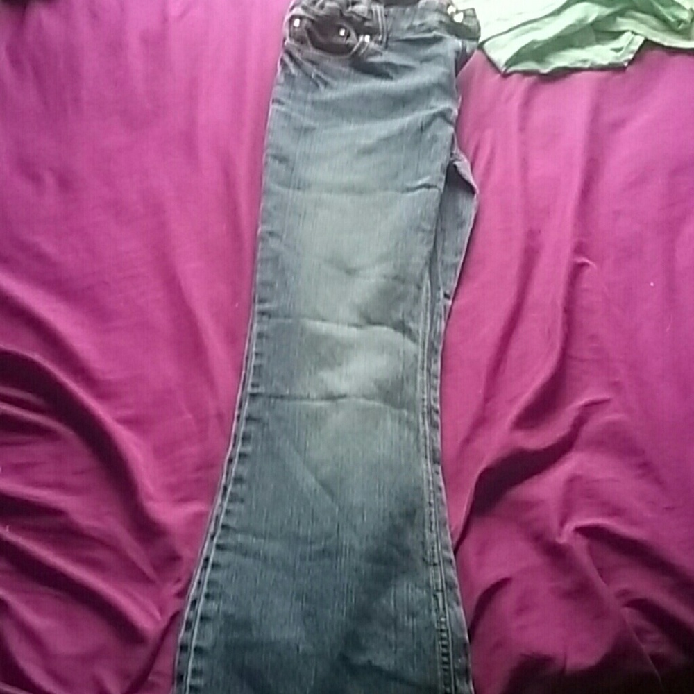 Boot cut jeans