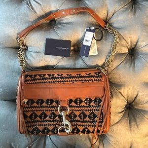 Rebecca Minkoff Mac woven bag