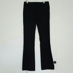 The Limited Exact Stretch Black Pinstripe Pants