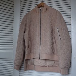 BCBG MaxAzria Ethan Lace Bomber Jacket - Brand New