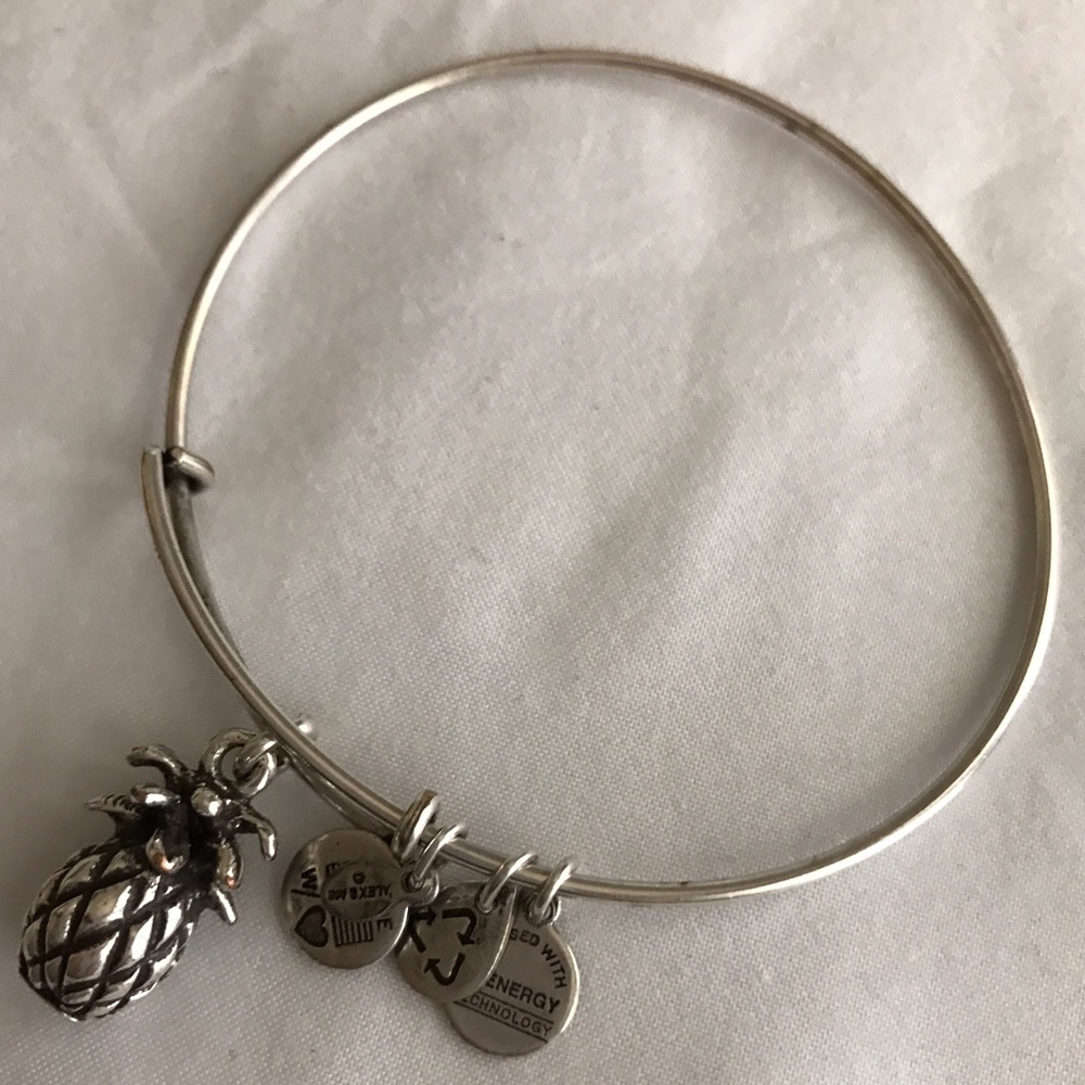 Pineapple Alex and Ani Bangle Bracelet