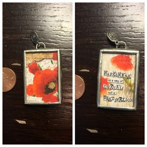 Jewel Kade bright flower charm