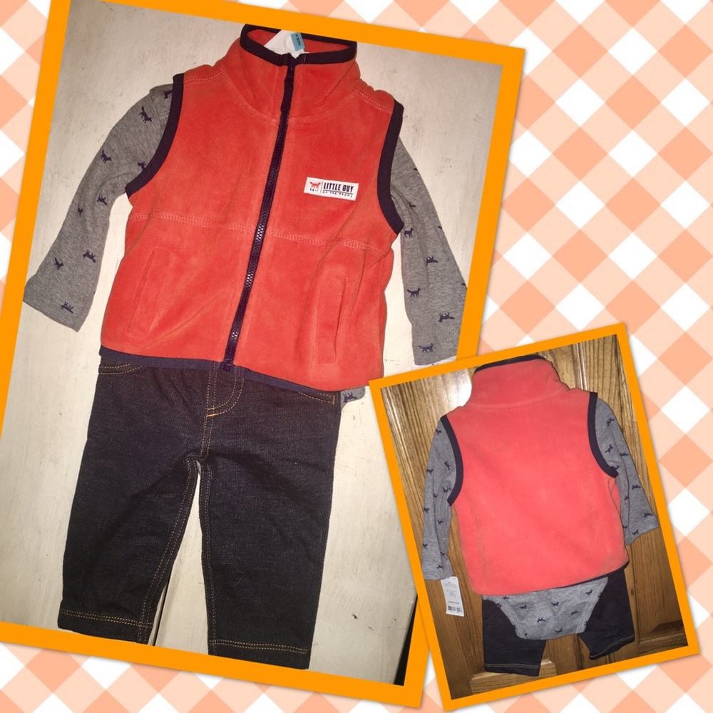 Carter's 6M- boys 3-piece