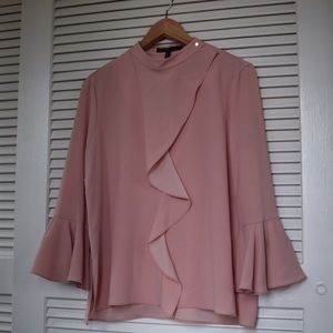 BCBG MaxAzria Cayleigh Ruffled Top - Brand New