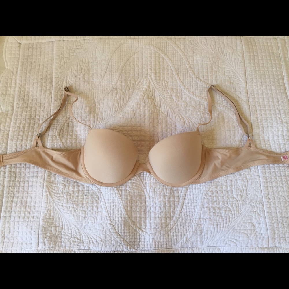 Nude push up bra