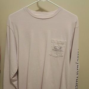 Vineyard Vines L/s tee in pink size small