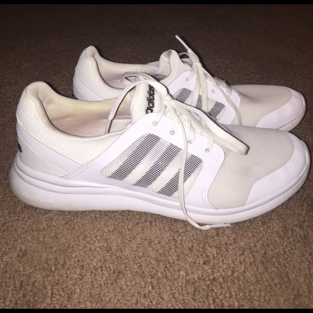 White Cloudfoam Adidas